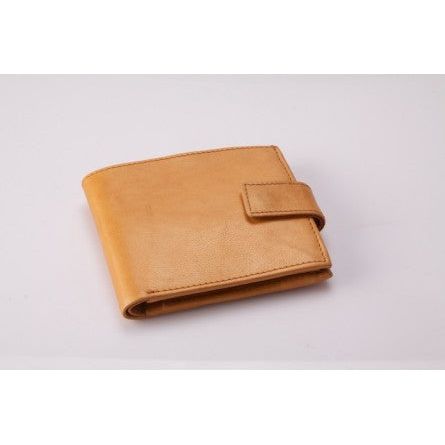 Men's Leather Wallet & Small Coin Pocket Dark Brown