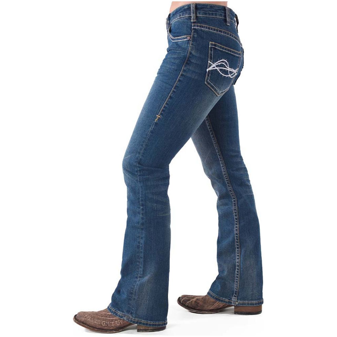 Cowgirl Tuff Jeans - Don't Fence Me In