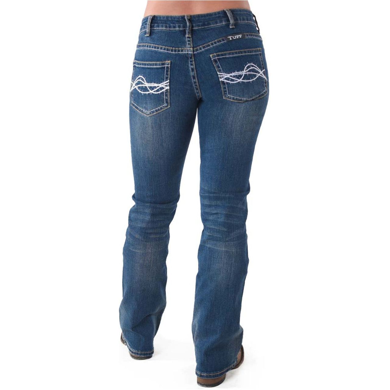 Cowgirl Tuff Jeans - Don't Fence Me In