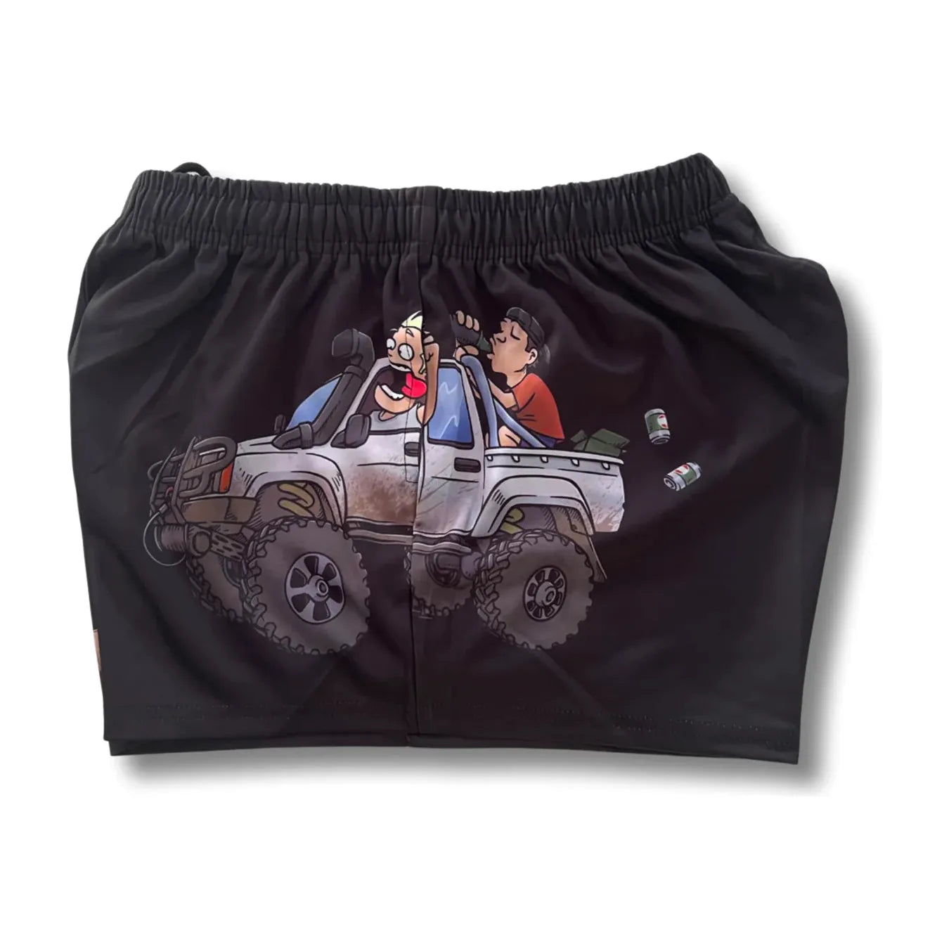 Unisex Aussie Footy Shorts Unbreakable Hilux with Pockets