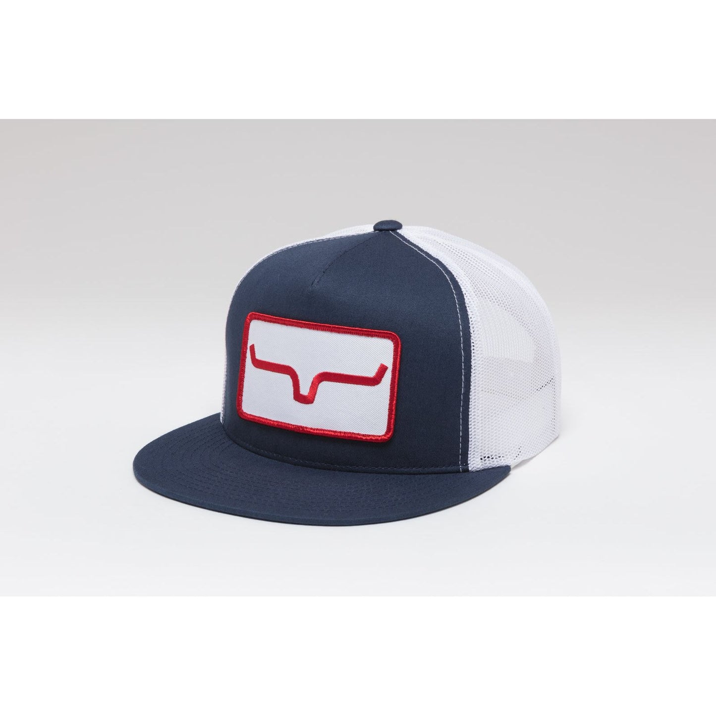 Kimes Ranch Banner Ventilated Hat Navy/White