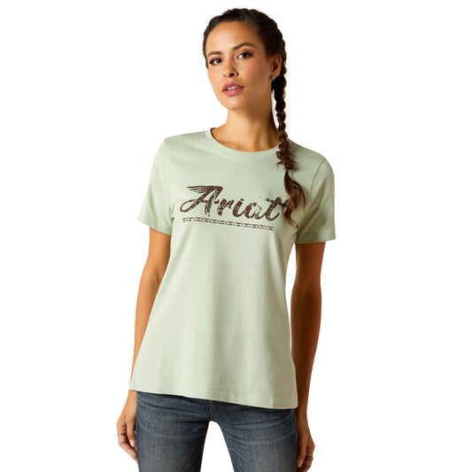 Ariat Ladies Classic T-Shirt Frosty Green