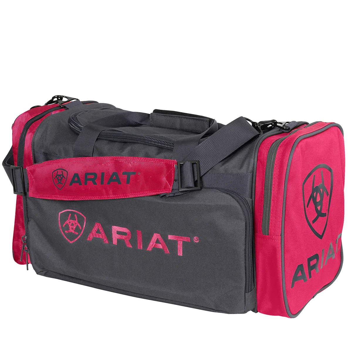 Ariat Junior Gear Bag Pink/Charcoal