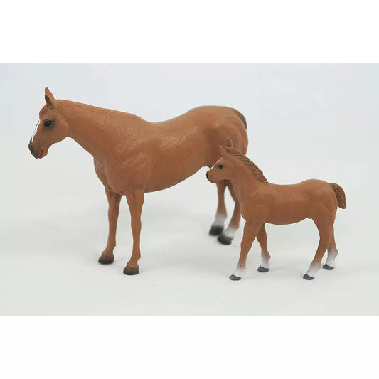 Big Country Toys Quarter Horse Mare & Colt