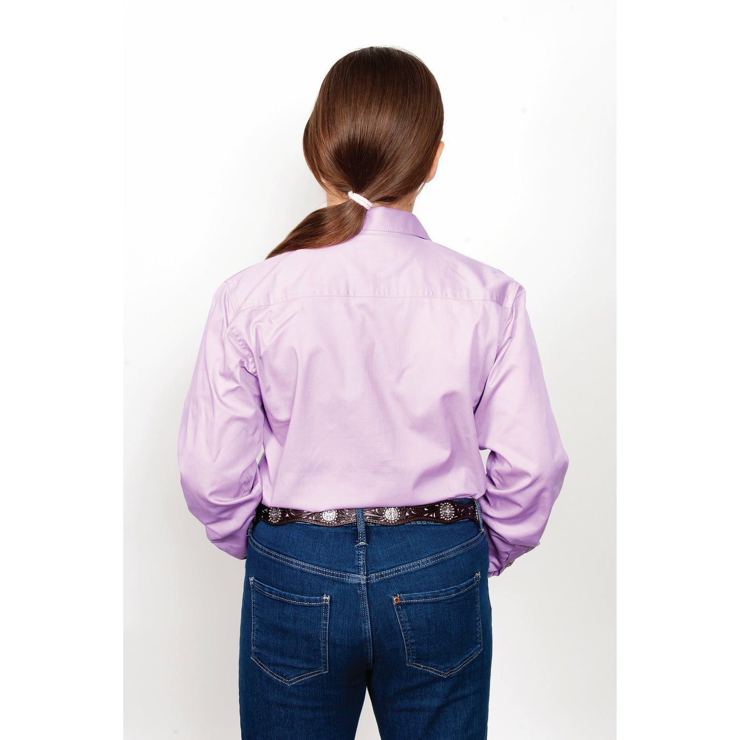Just Country Girls Kenzie 1/2 Button Orchid