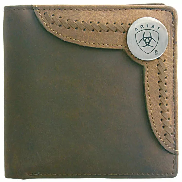Ariat Bi-Fold Wallet (WLT2103A) Brown/Tan