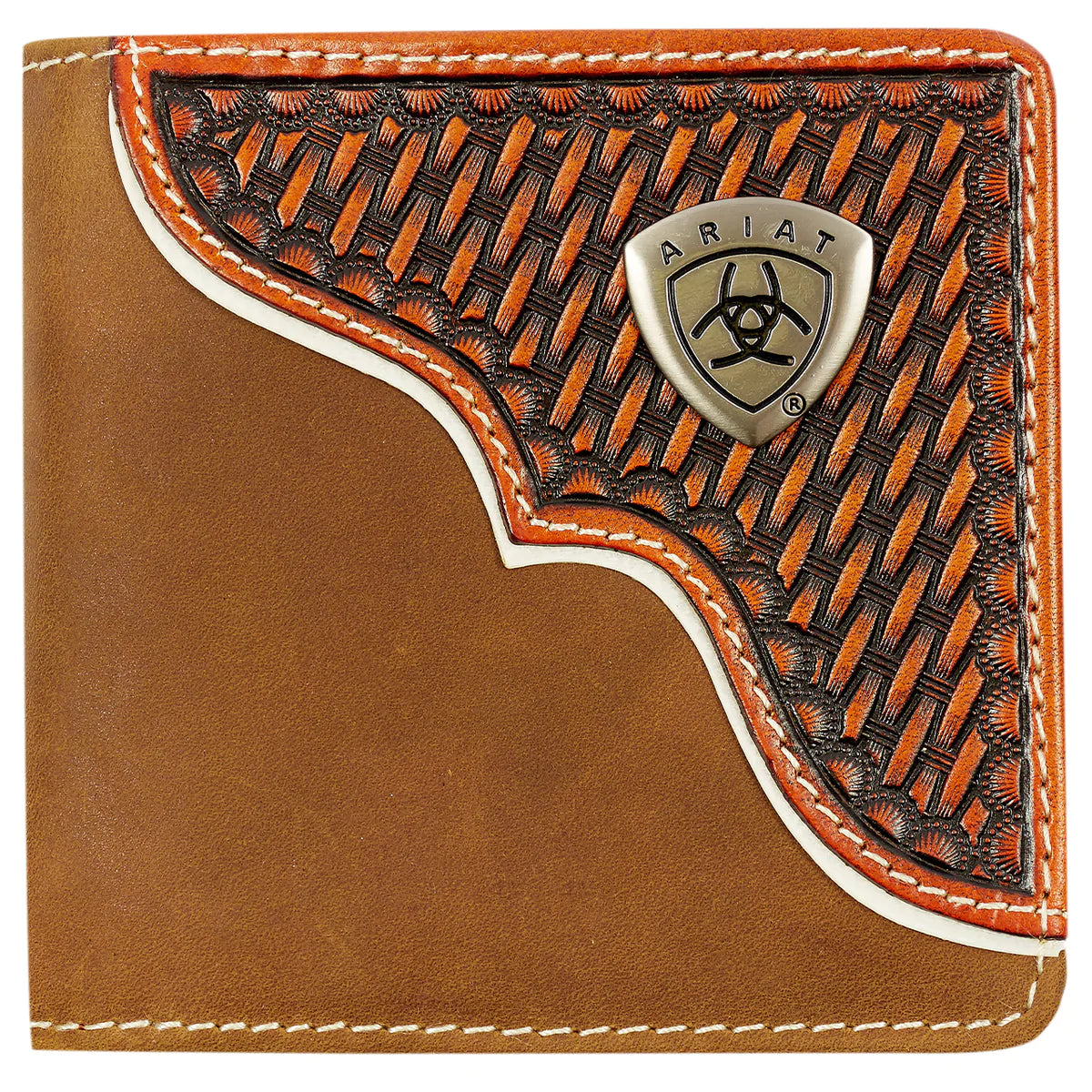 Ariat Bi-Fold Wallet (WLT2110A) Tan