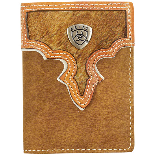 Ariat Tri-Fold Wallet (WLT3108A) Brown